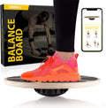 URBNFit Wooden Balance Board - Core Strength Trainer