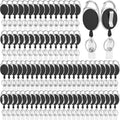 80 Pcs Badge Reels Retractable Bulk ID Badge Holders - Value Pack