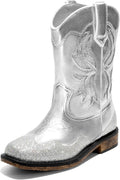 DREAM PAIRS Toddler Cowboy Boots for Girls and Boys Fashion