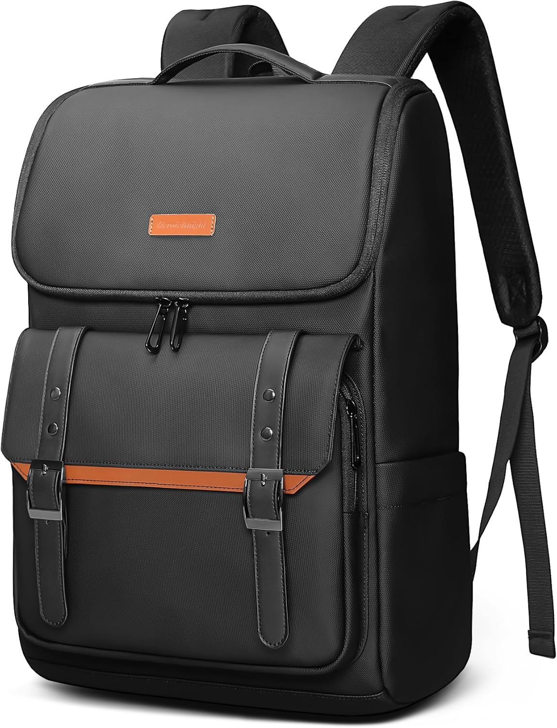 Vintage Laptop Backpack for Travel & Work - Fits 17.3 Inch