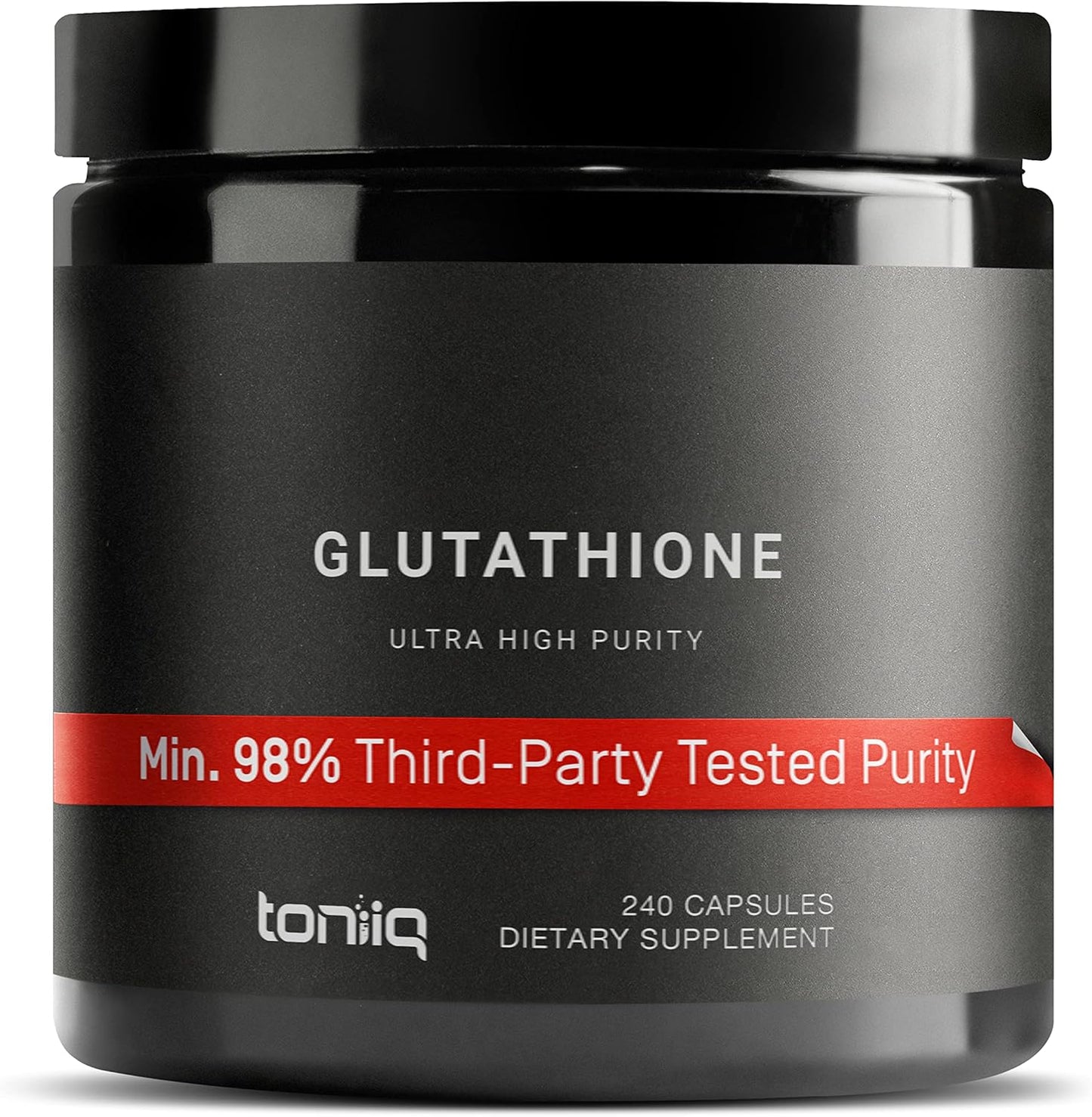 Toniiq Ultra High Strength Glutathione Capsules for Liver Support