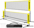 Badminton Net Adjustable Height for Kids and Pickleball - Portable