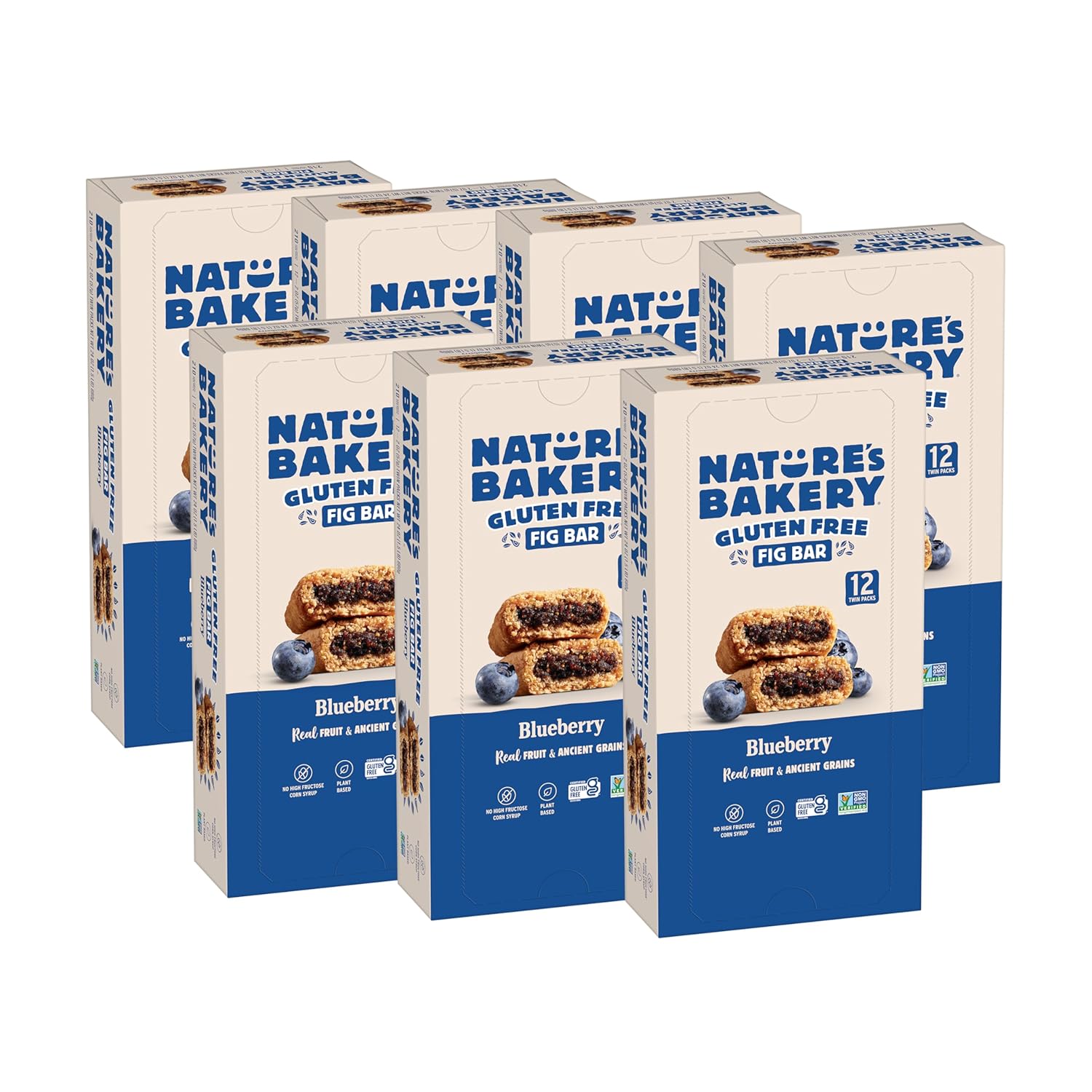Nature's Bakery Gluten Free Fig Bars with Real Blueberries