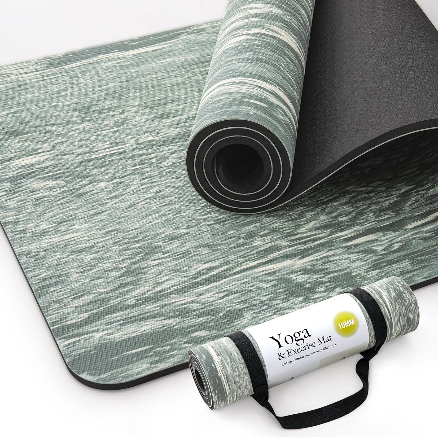 10MM Thick Eco-Friendly Yoga Mat by UMI