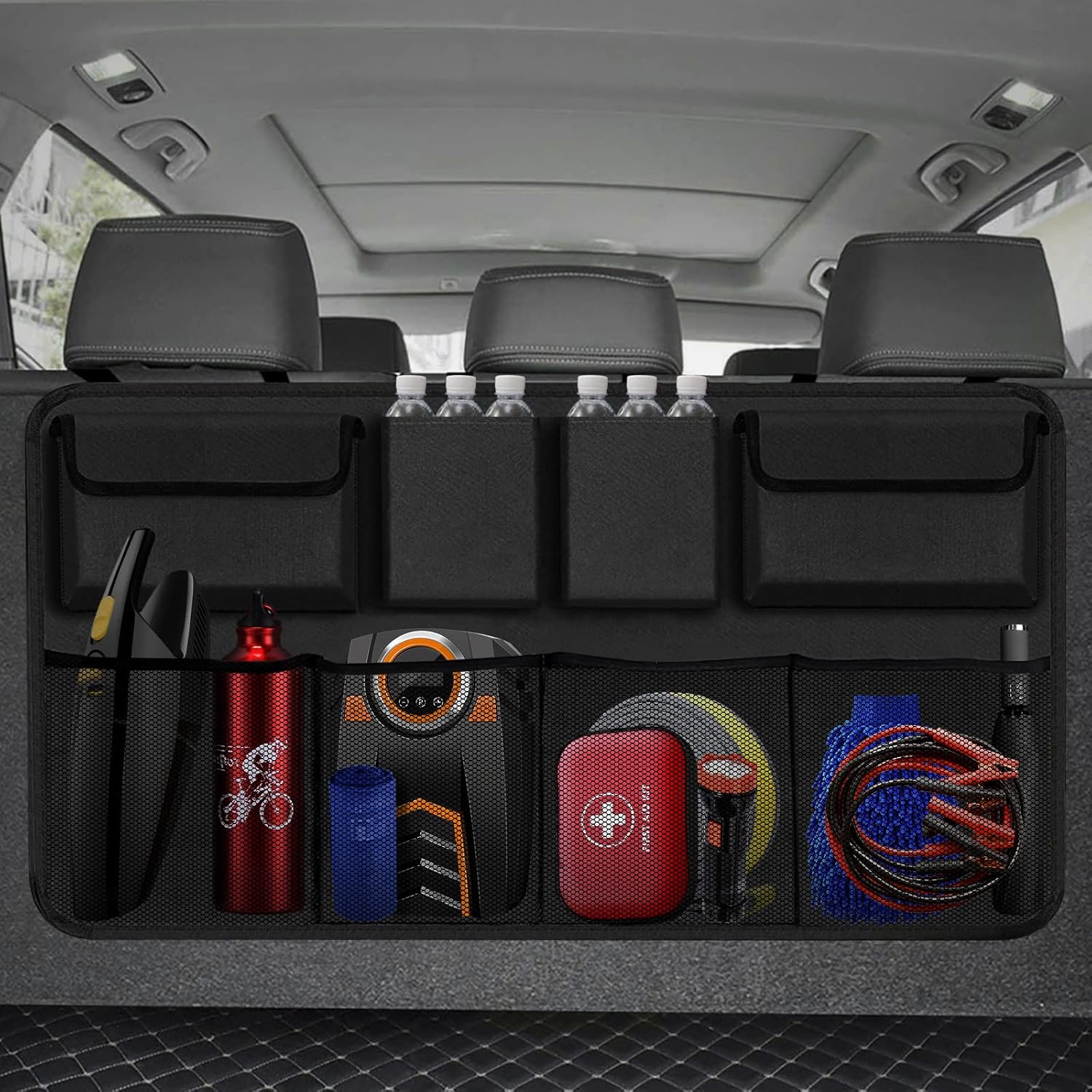 8-Bag Trunk Organizer - Max Storage Capacity!