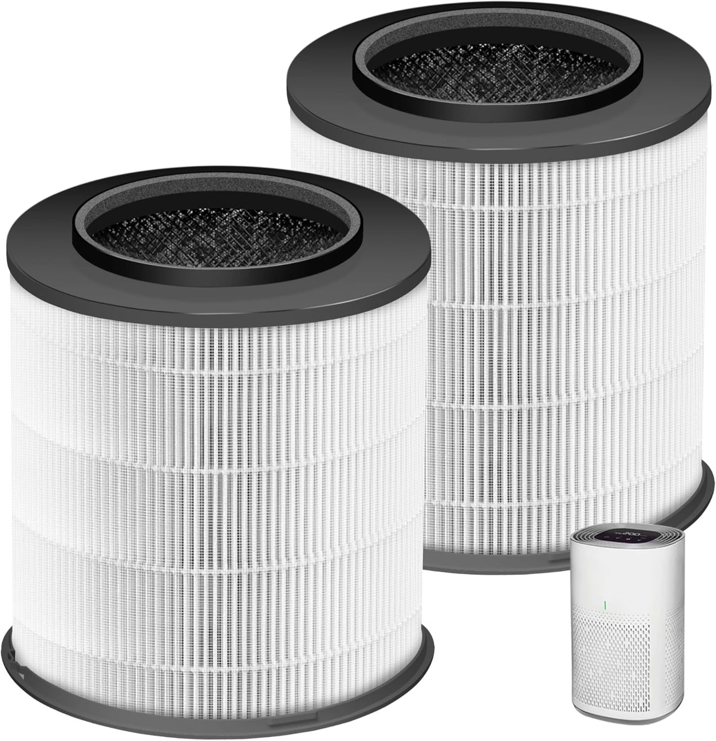 12030 HEPA Replacement Filter for Clorox Air Purifiers 2 Pack