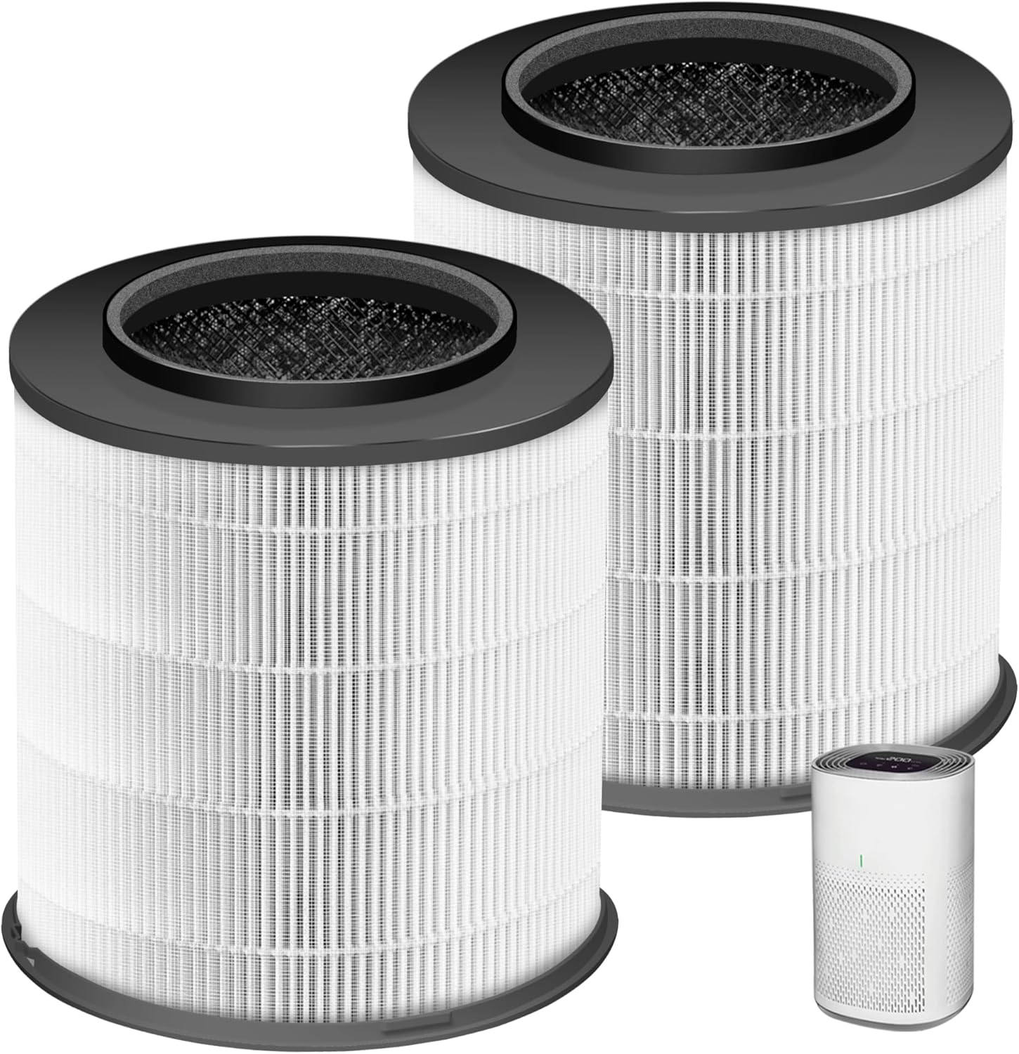12030 HEPA Replacement Filter for Clorox Air Purifiers 2 Pack