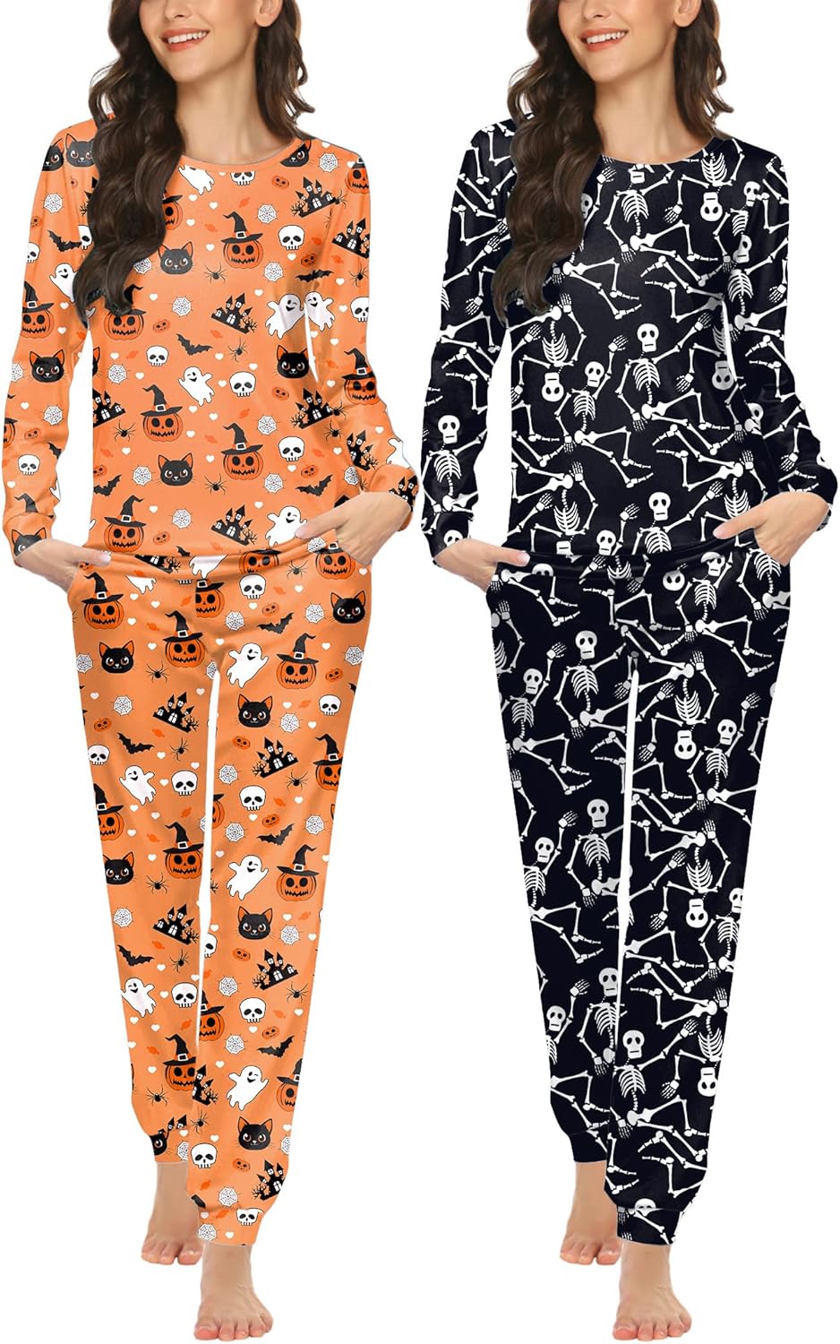 Ekouaer 2 Pack Women's Pajama Set for Ultimate Comfort