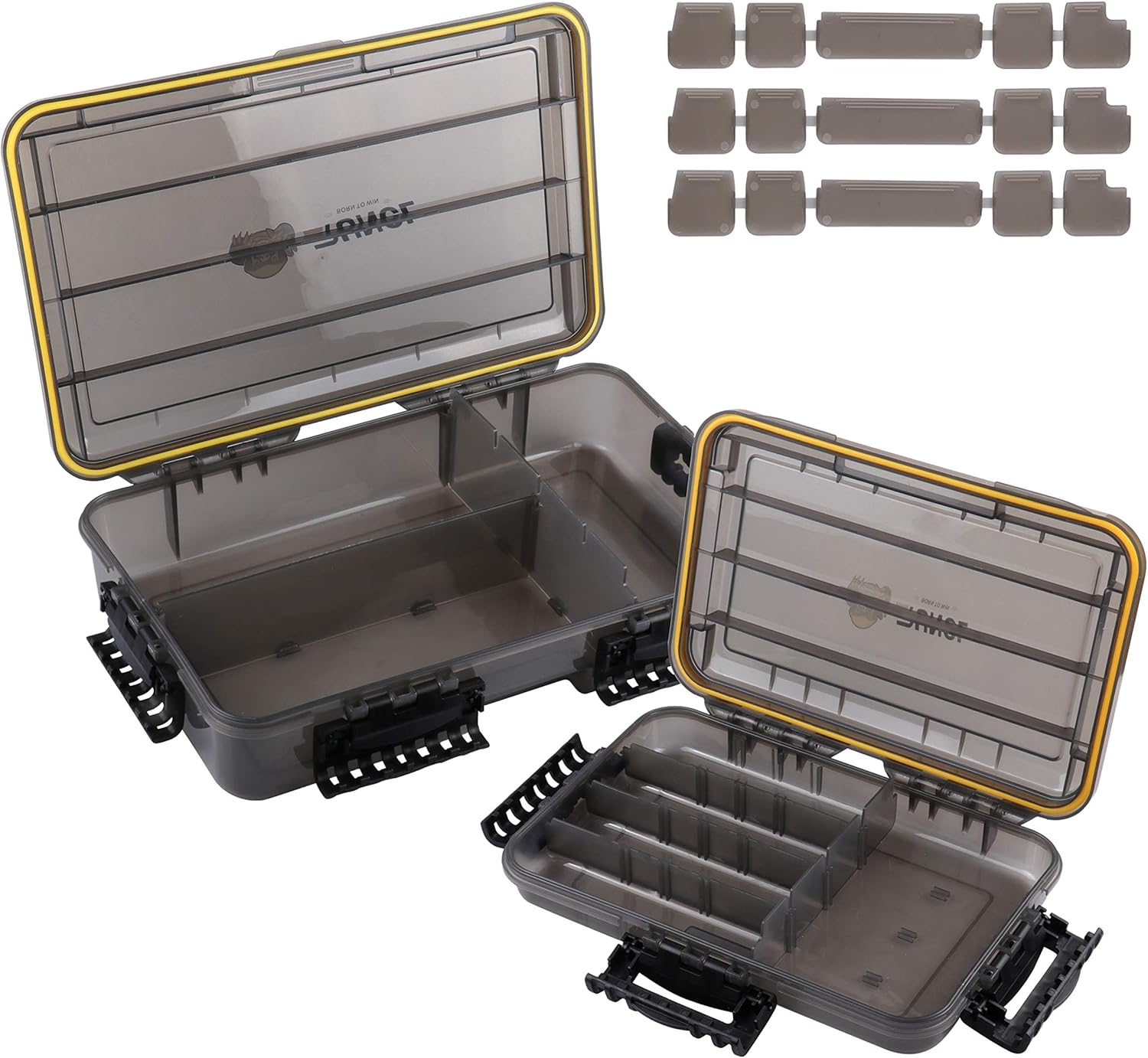RUNCL Fishing Tackle Box with Unique Sun Protection Features