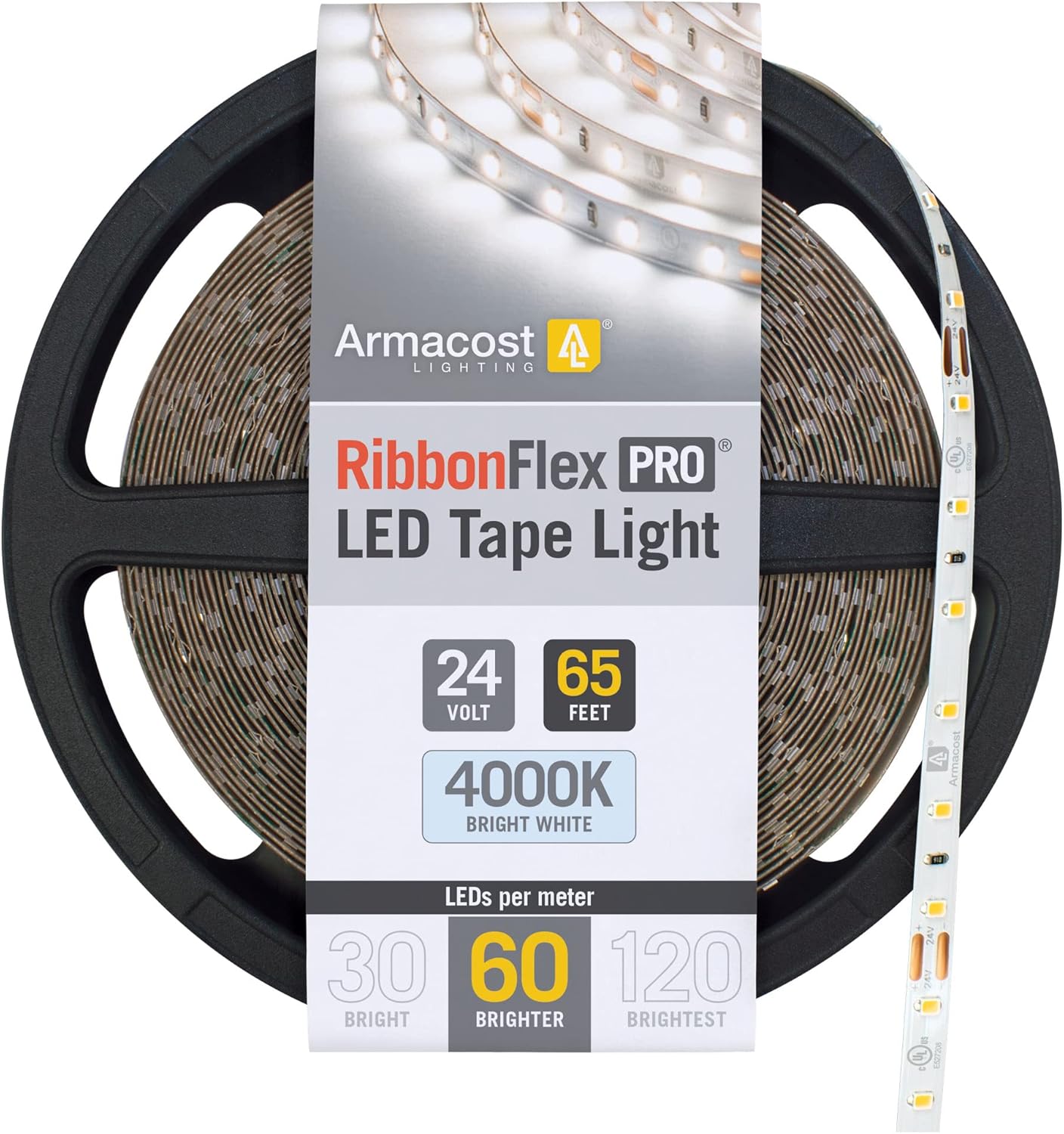 Armacost Lighting RibbonFlex Pro 24V White LED Strip Lights