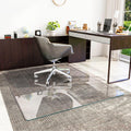 Tempered Glass Chair Mat 48in x 60in for Office and Home Use