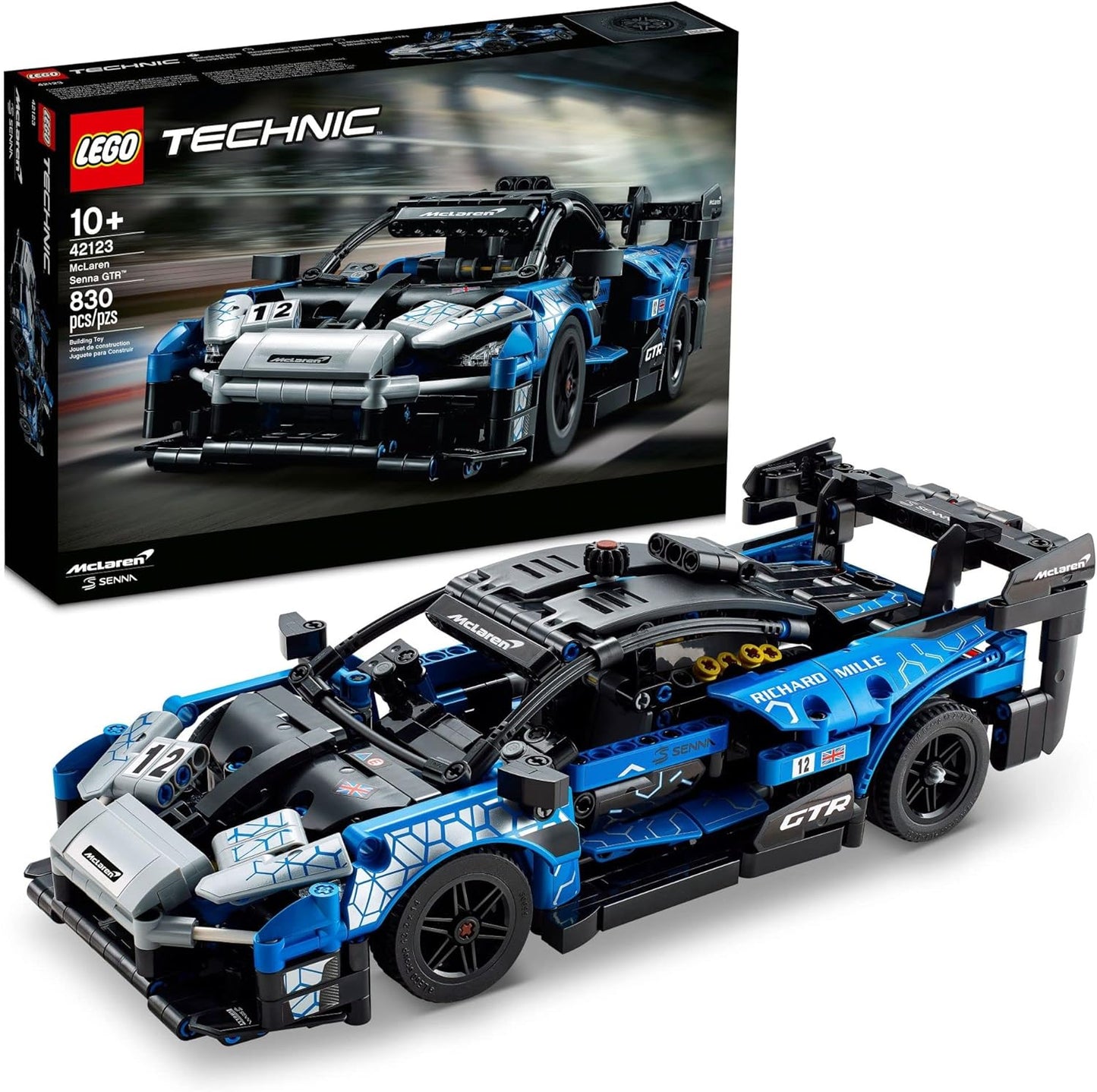 LEGO Technic McLaren Senna GTR 42123 Racing Sports Car Model