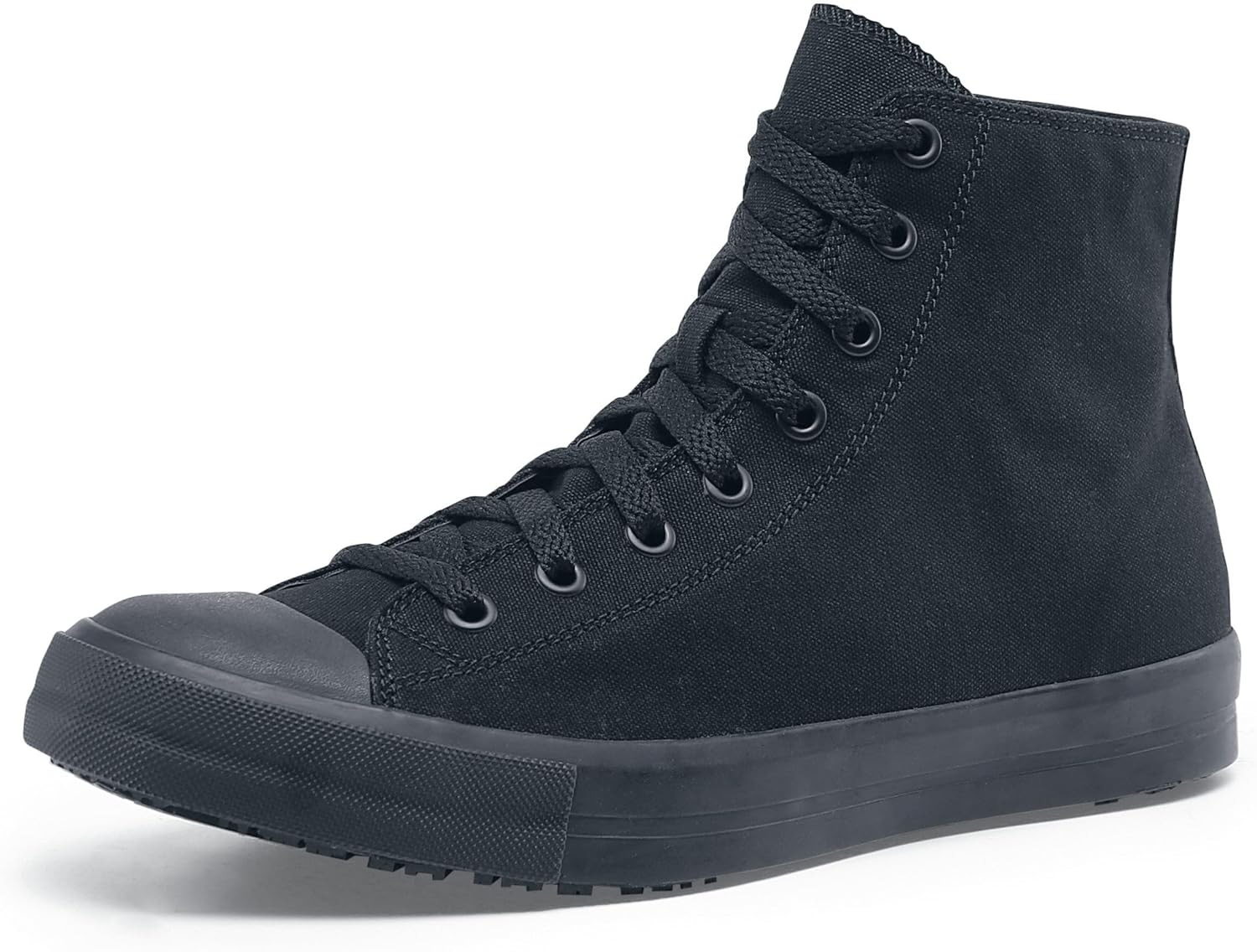 Slip-Resistant High-Top Work Sneakers for All-Day Comfort