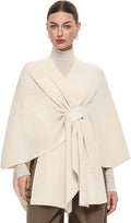 Shawl Wrap for Women - Soft Open Front Poncho Sweater