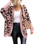 Leopard Cardigan for Women Long Sleeve Open Front - Soft Knit 2025