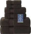 COZYART Brown Bath Towel Set - Luxurious Cotton Towels for Home