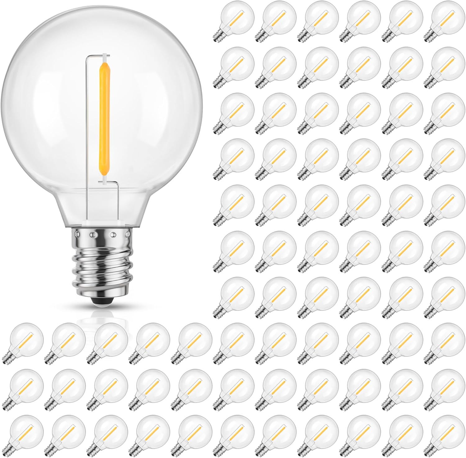 Mlambert G40 LED Replacement Light Bulbs for String Lights