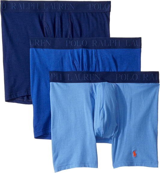 POLO Ralph Lauren Men's 4d Flex Cotton Modal Stretch Boxer Briefs