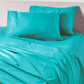 PeachSkinSheets Tiki Turquoise XL Full Sheet Set - Extra Soft Cooling