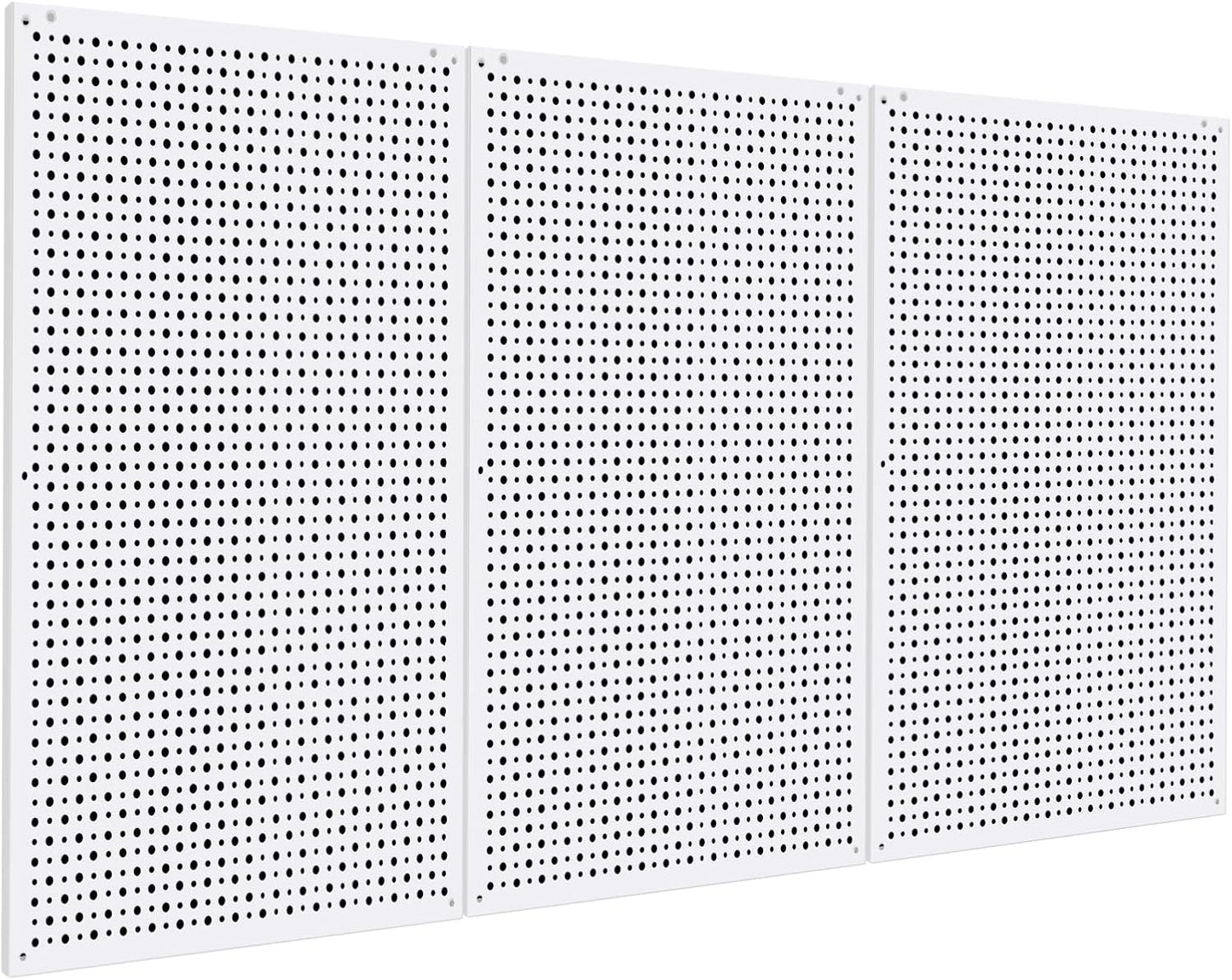 Heavy Duty Pegboard Rack for Garage Storage - 3 Pack 16in x 24in