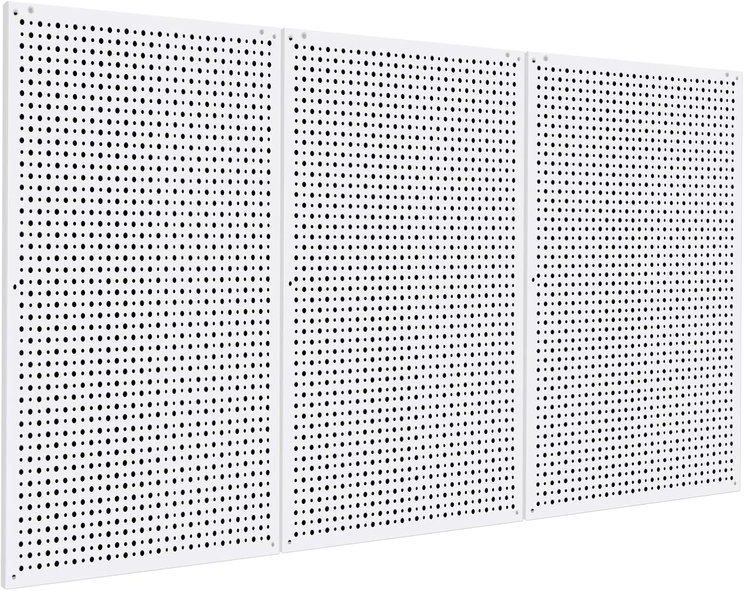 Heavy Duty Pegboard Rack for Garage Storage - 3 Pack 16in x 24in