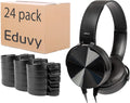 Bulk Headphones for Classroom 24 Pack - Durable Wired Headsets