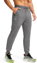 G Gradual Men's Fleece Joggers with Zipper Pockets - Warm Water Pants