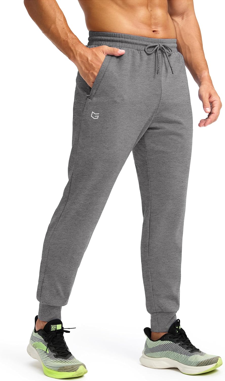 G Gradual Men's Fleece Joggers for Winter Workouts and More