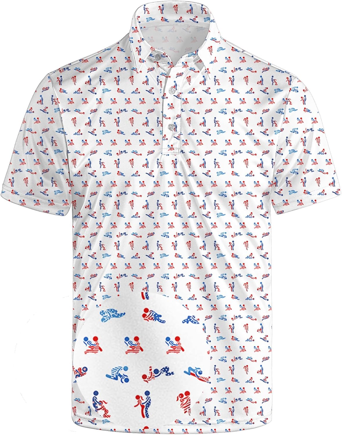 Funny Golf Polo Shirts for Men - Performance and Style Combined