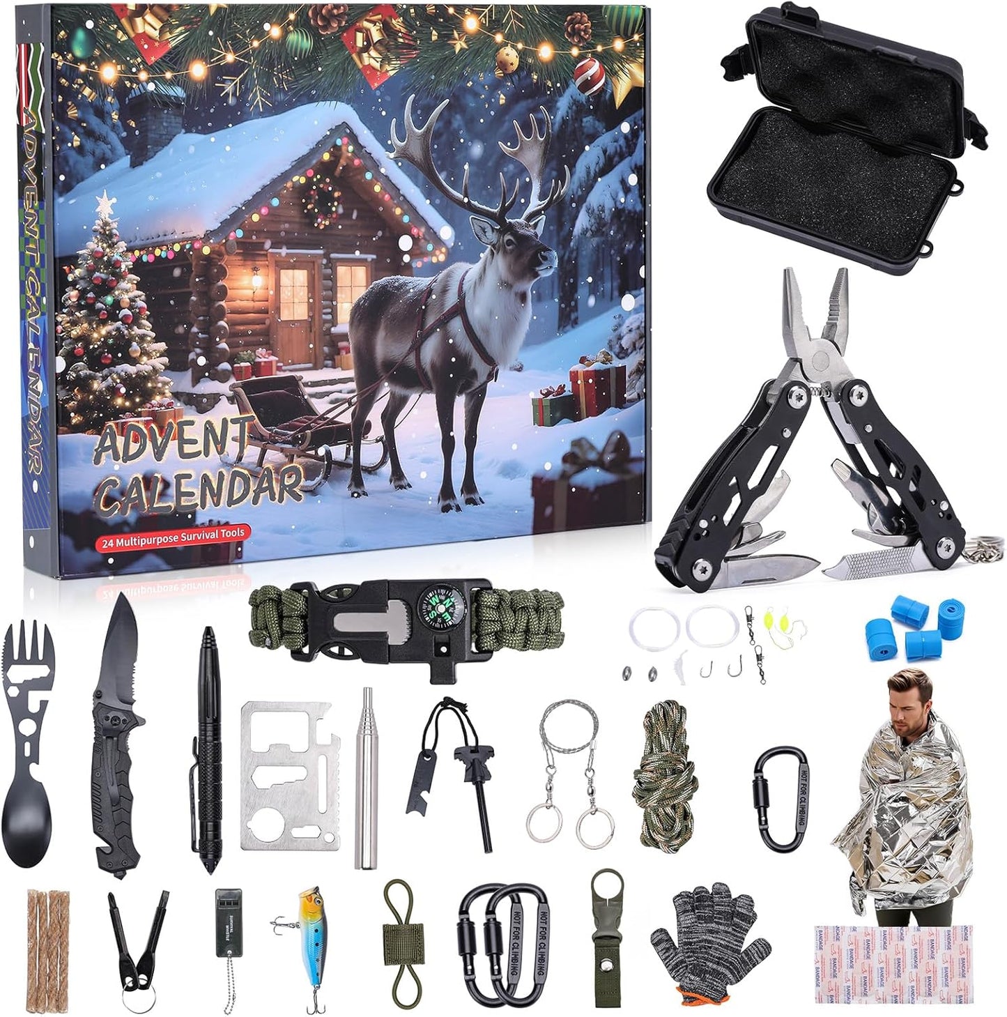 Survival Kit Advent Calendar 2025 for Outdoor Enthusiasts