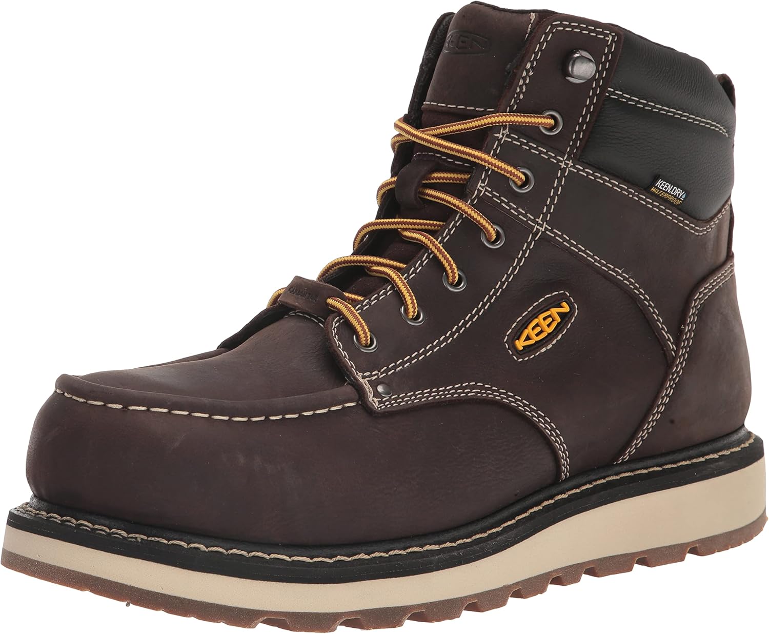 KEEN Utility Cincinnati 6 Composite Toe Waterproof Wedge Boots