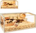 Prolee Hamster Cage Chew Proof - Deep Bedding, Openable Top Habitat