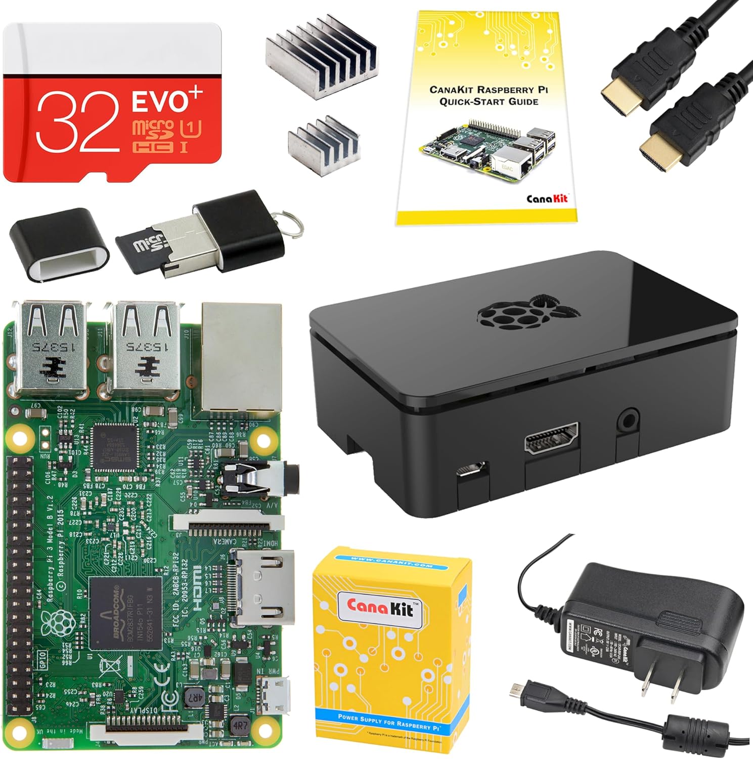 CanaKit Raspberry Pi 3 Complete Starter Kit for Beginners