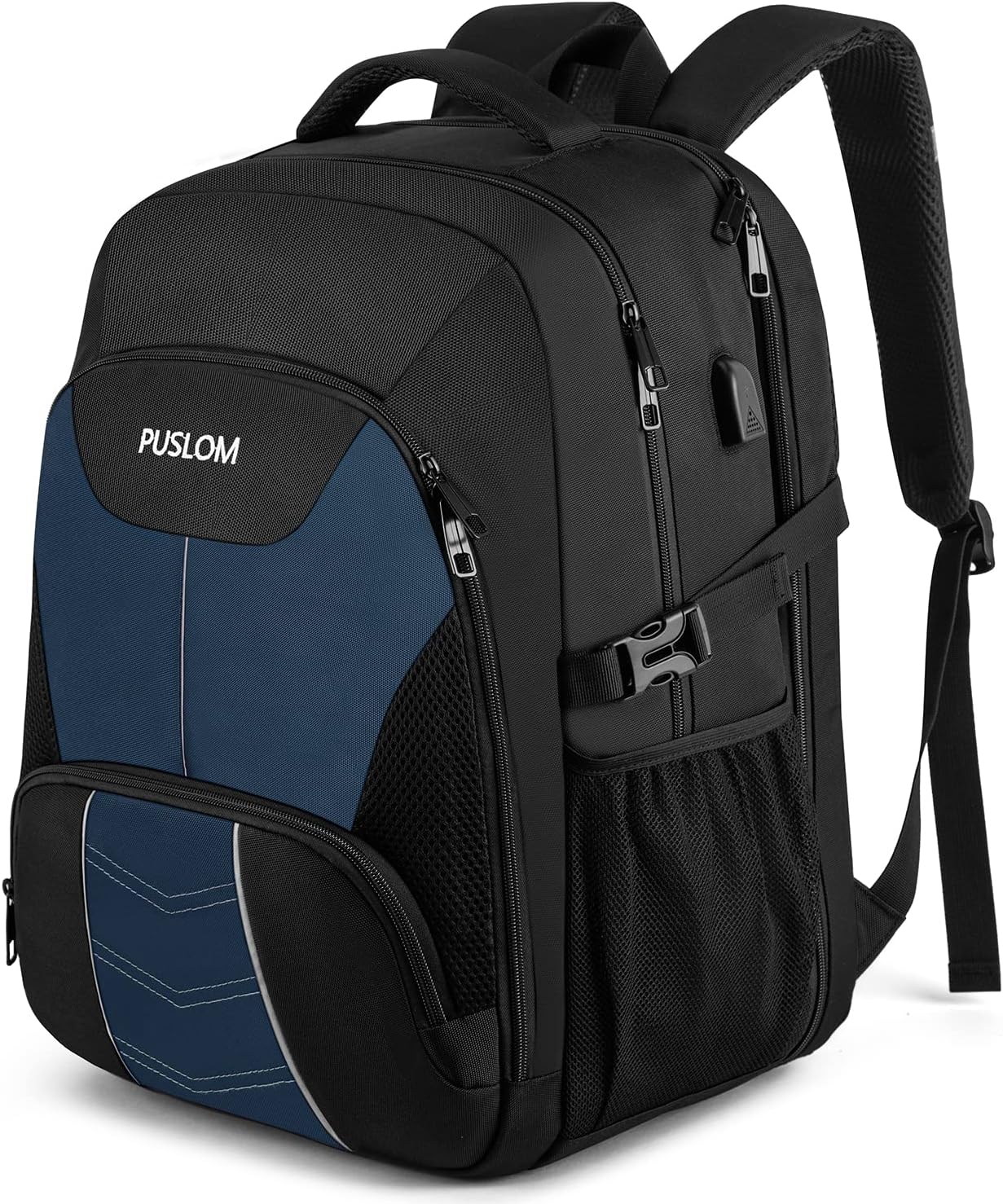 PUSLOM Extra Large Travel Laptop Backpack for Men 55L Capacity