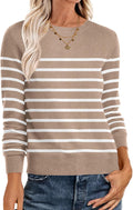 ANRABESS Sweaters for Women Lightweight Crewneck Pullover - Size Down