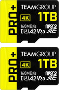 TEAMGROUP A2 Pro Plus Card 1TB x2 Micro SDXC - Fast Gaming Storage