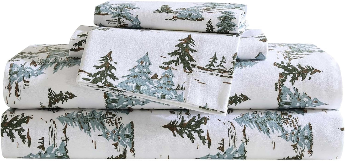 Eddie Bauer Flannel Sheets Full Size for All-Season Comfort