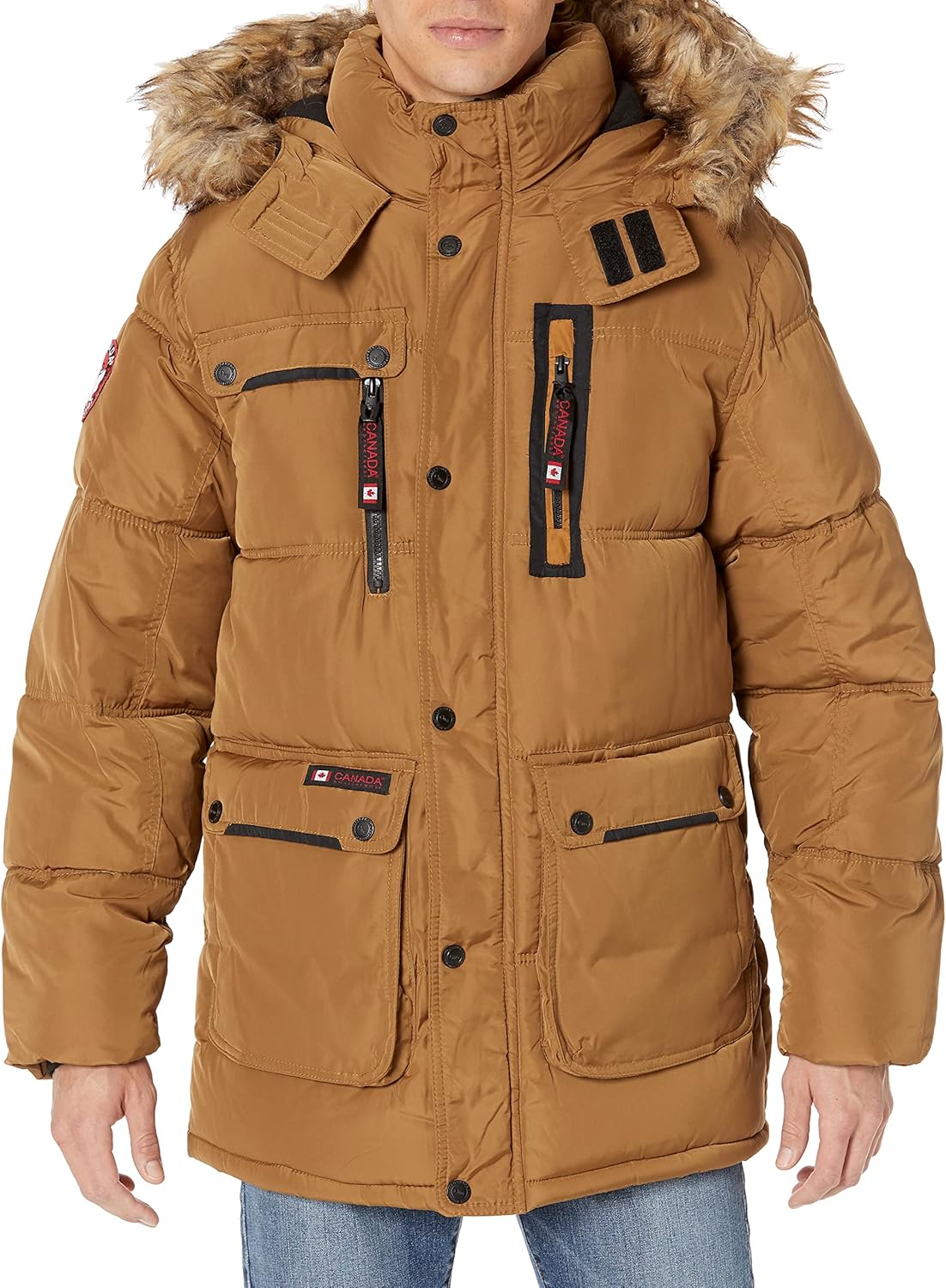 Ultimate Warmth: CANADA WEATHER GEAR Puffer Jacket