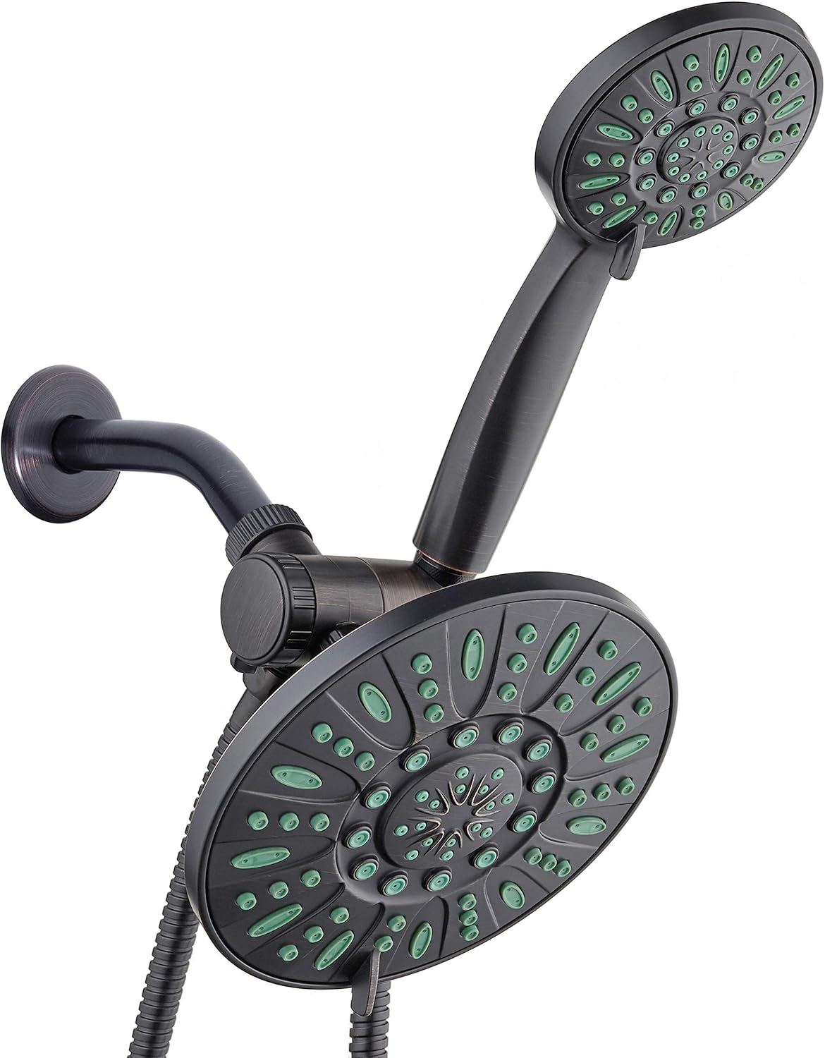 AquaDance Antimicrobial High-Pressure Rainfall Shower Combo