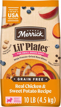 Merrick Lil Plates Grain Free Dry Dog Food for Small Dogs - Real