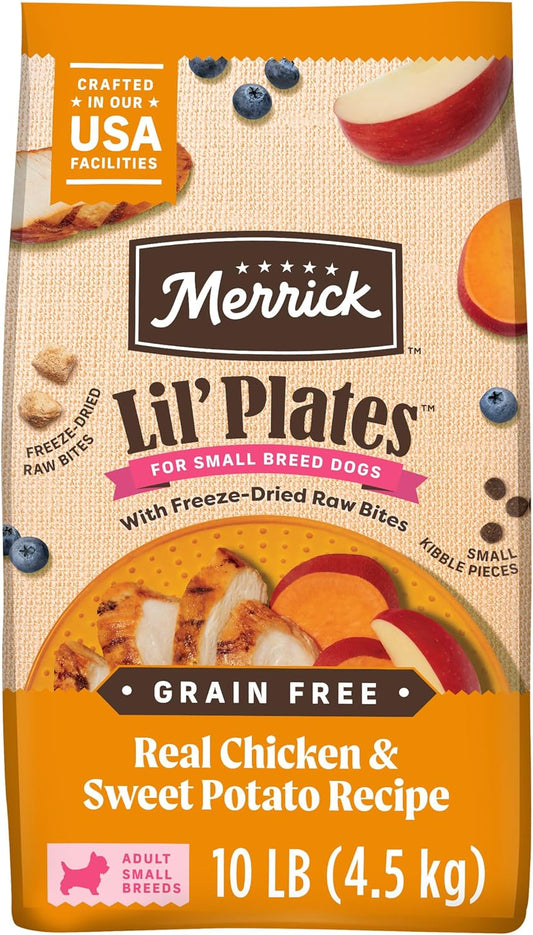 Merrick Lil Plates Grain Free Dry Dog Food for Small Dogs
