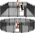 Dog Fence Outdoor Indoor 40in Height 16 Panel Playpen - Portable