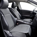 Elantrip Front Car Seat Covers Leather Seat Protector - Durable Fit
