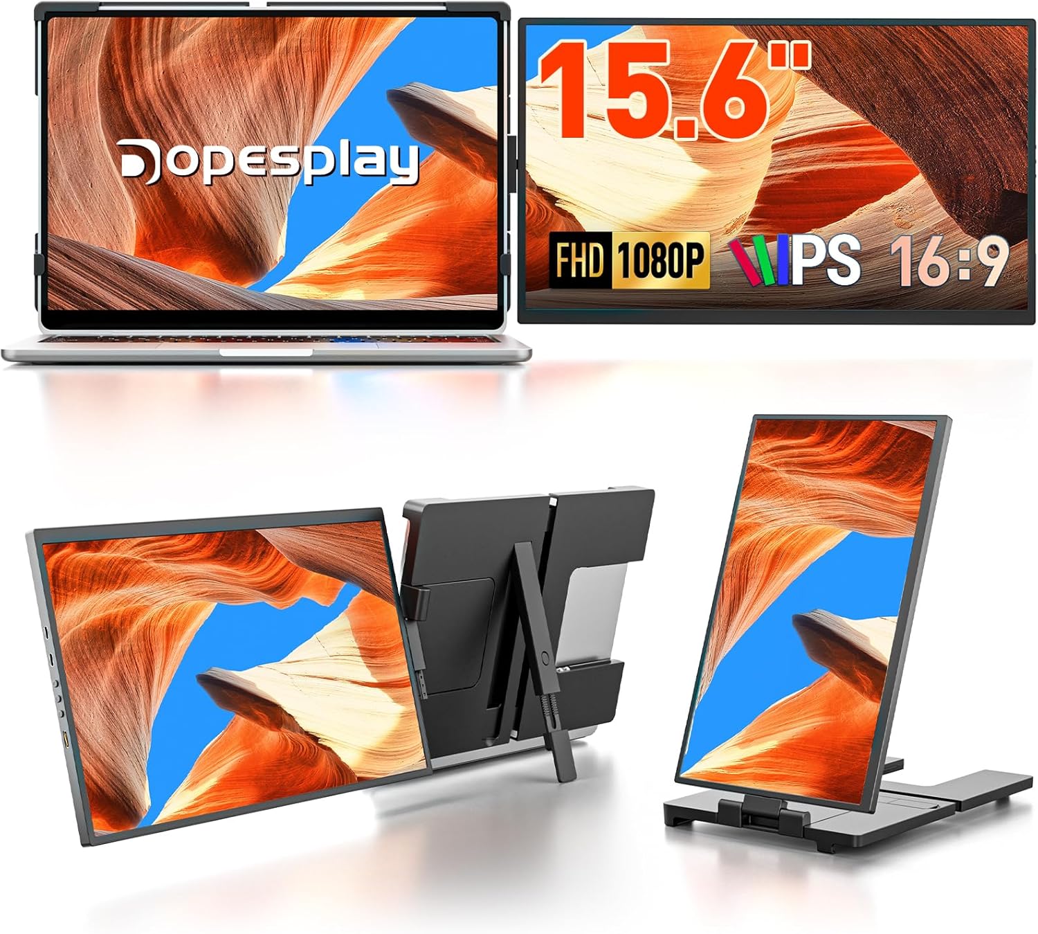 Laptop Screen Extender for Enhanced Productivity on the Go