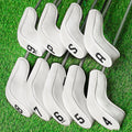 BIG TEETH Golf Hybrid Iron Head Cover 9Pcs Set - Long Neck Protection