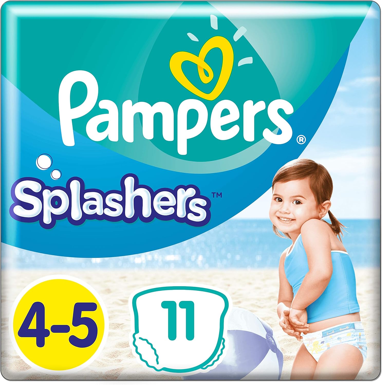 Pampers Splashers Size 4-5: Ultimate Swim Protection