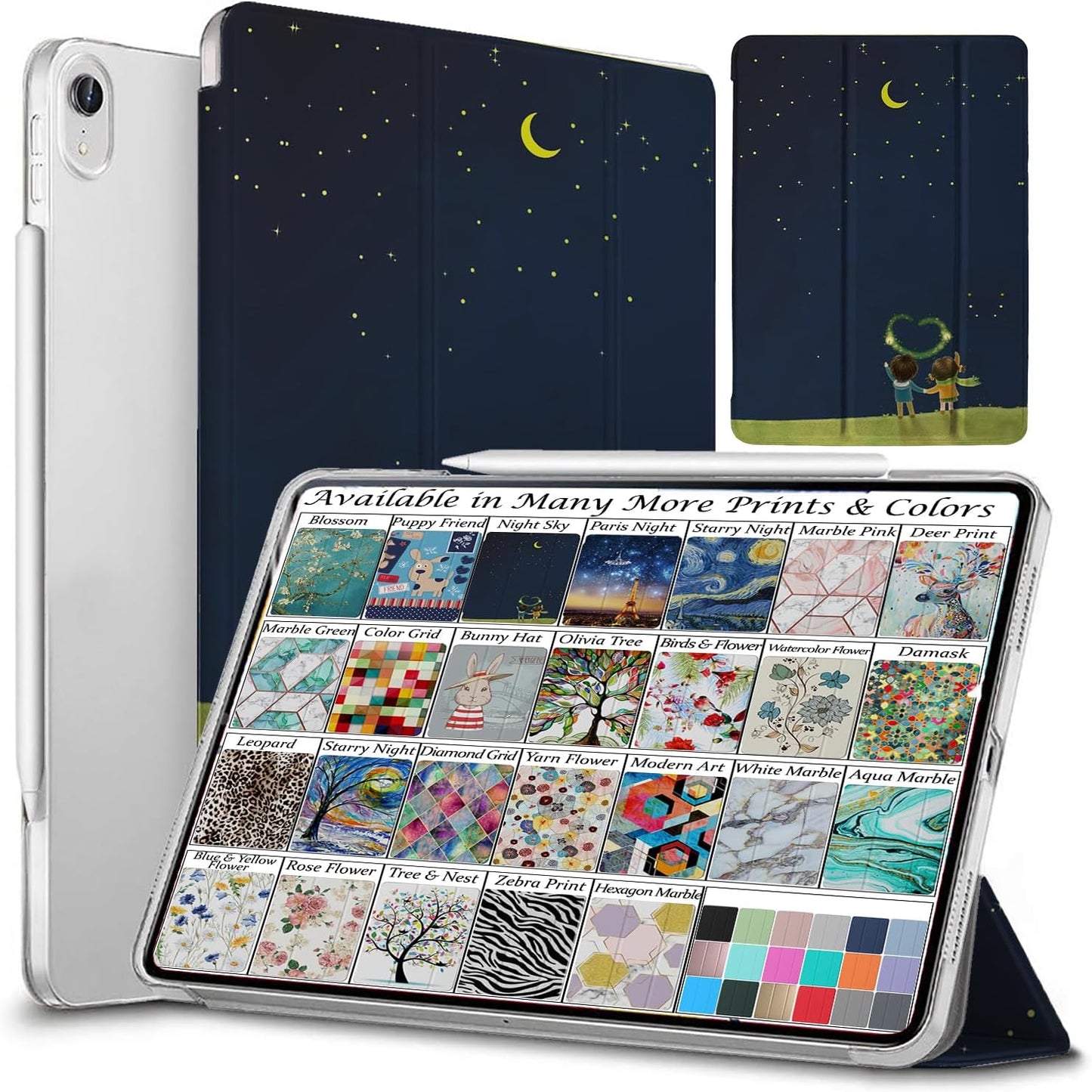 DuraSafe Cases for iPad Air 4 5 6 11 - Night Sky Protection