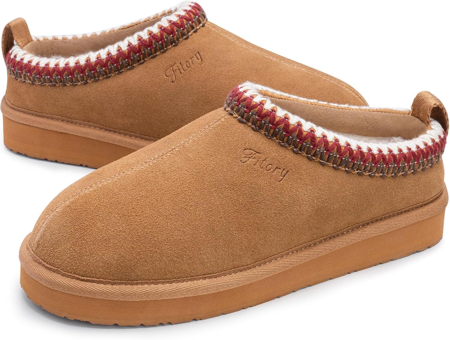 FITORY Women's Suede Slipper: Cozy Winter Casual Comfort Shoes