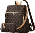 Makes Backpack Purse for Women PU Leather Convertible Satchel