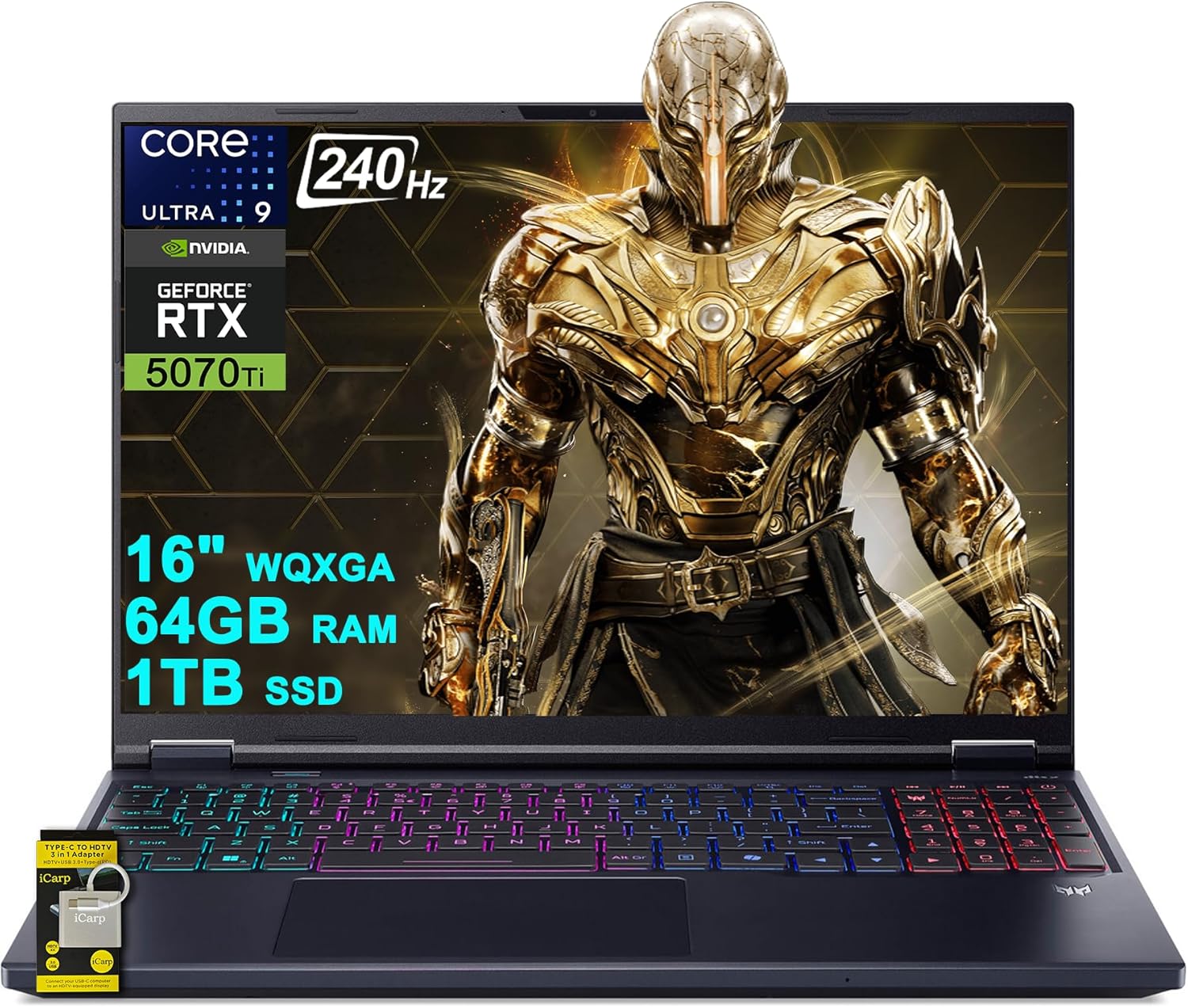 Acer Predator Helios Neo 16S Gaming Laptop with OLED Display